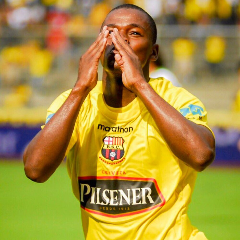 mint Barcelona SC Guayaquil 2009 home shirt long sleeve Marathon jersey Ecuador